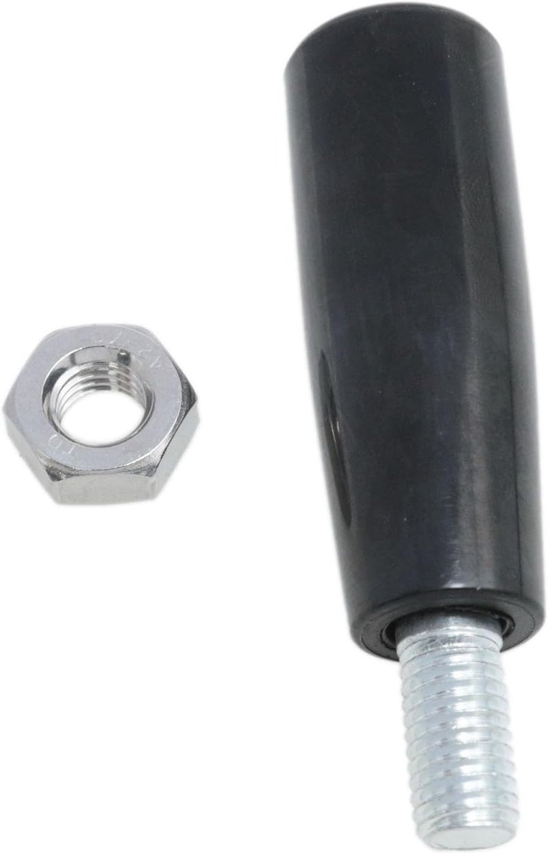 yukata Revolving Handle Lathe Handle Marine Winch Handle Trailer Jack Handle Crank Handwheel M10 Threaded Handle with nut 2pcs - Image 3